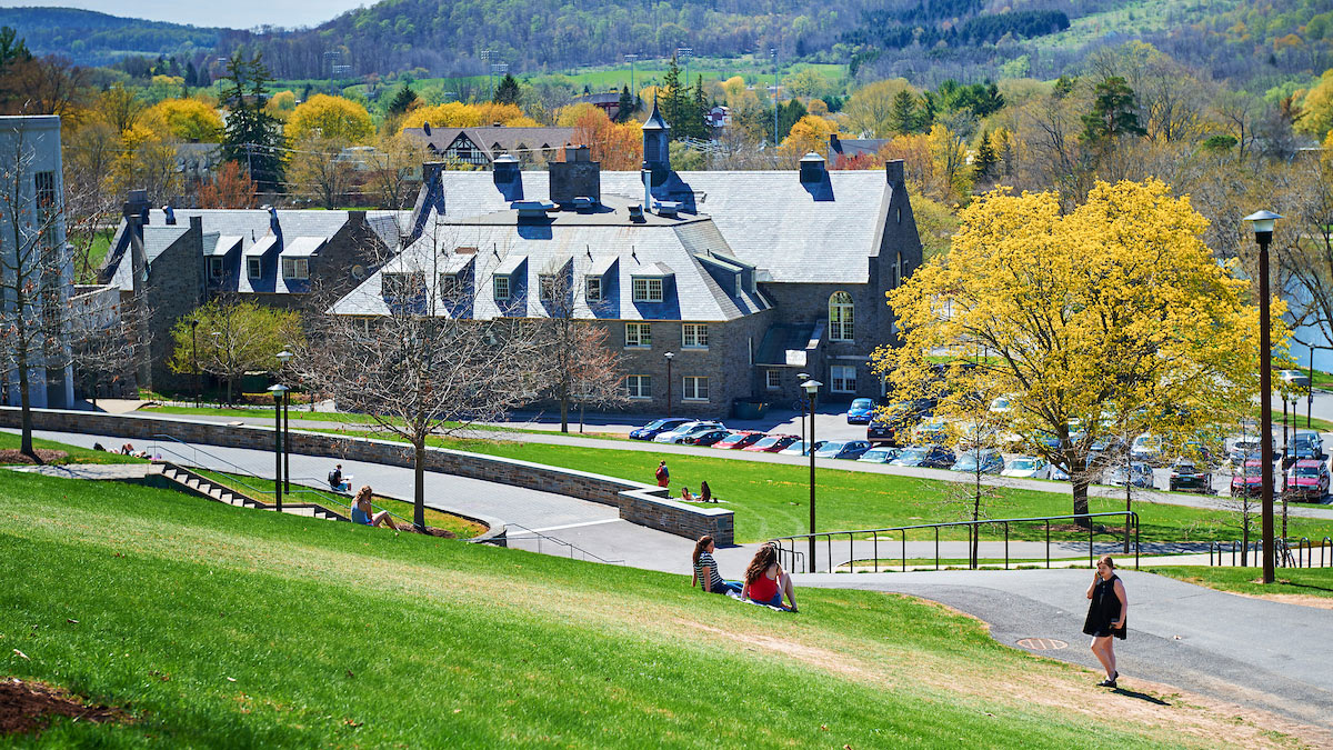 Scenic view of Colgate landscape