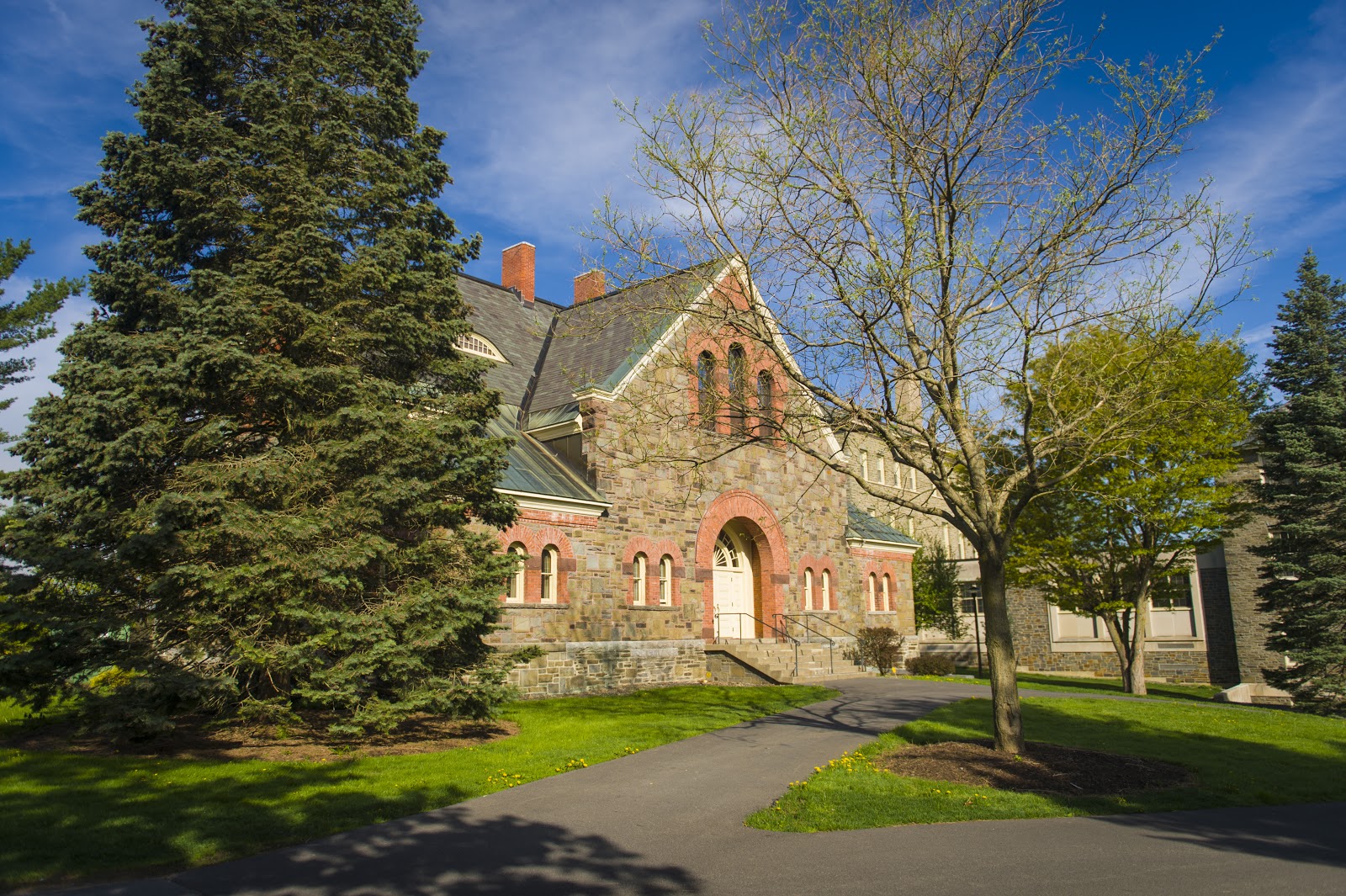 Hascall Hall in early spring, 2013